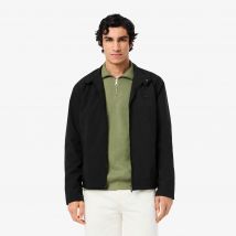 Lacoste - Veste Harrington coupe-vent déperlante - Couleur : Noir