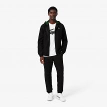 Lacoste - Ensemble survêtement Tennis griffé - Couleur : Noir / Vert