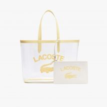 Lacoste - Sac cabas Anna transparent - Couleur : Transparent Jaune 107