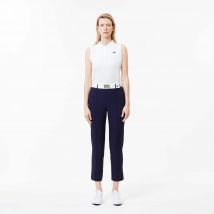 Lacoste - Pantalon Golf slim fit stretch protection UV - Couleur : Bleu Nuit