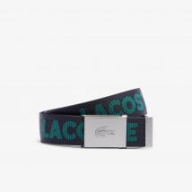 Lacoste - Ceinture en jacquard - Couleur : Abimes Storm