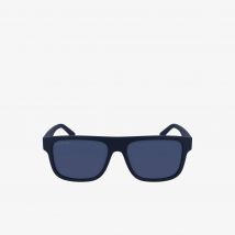 Lacoste - Lunettes L.12.12 rectangulaires - Couleur : Bleu Mat