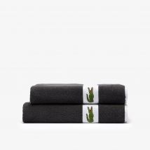 Lacoste - Serviette de bain L Casual - Couleur : Grey