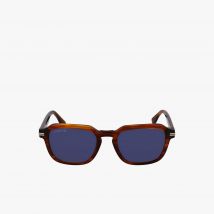 Lacoste - Lunettes The Line rectangulaires acétate - Couleur : Marron
