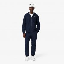 Lacoste - Ensemble survêtement Tennis griffé - Couleur : Bleu Marine / Rouge