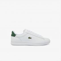 Lacoste - Sneakers Carnaby Set homme en cuir - Couleur : Blanc/vert Foncé