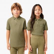 Lacoste - Polo en Petit Piqué - Couleur : Vert Kaki