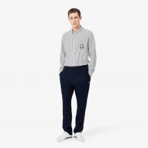 Lacoste - Pantalon de survêtement Paris en Piqué - Couleur : Bleu Nuit