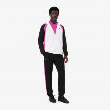 Lacoste - Ensemble survêtement Tennis - Couleur : Blanc / Rose / Noir