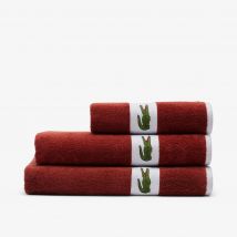 Lacoste - Serviette de bain L Casual - Couleur : Terrebattue