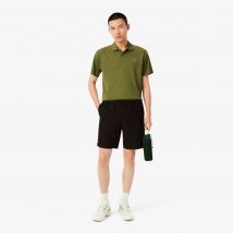Lacoste - Short Sport léger taffetas diamanté - Couleur : Noir