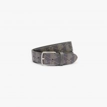 Lacoste - Ceinture monogramme - Couleur : Mono Castlerock String