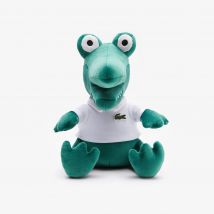Lacoste - Peluche crocodile à polo siglé - Couleur : Vert Sapin