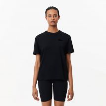 Lacoste - T-shirt d'intérieur en coton stretch - Couleur : Noir