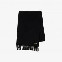 Lacoste - Coffret écharpe en feutre de laine et cachemire - Couleur : Noir