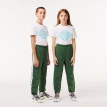 Lacoste - Pantalon de survêtement color-block - Couleur : Vert Foncé