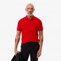 Lacoste - Polo Paris regular fit en Piqué stretch - Couleur : Rouge