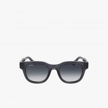 Lacoste - Lunettes L.12.12 Trim rectangulaires - Couleur : Gris