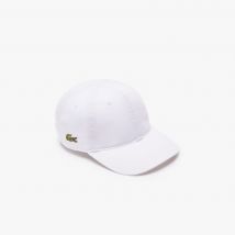 Lacoste - Casquette gabardine de coton - Couleur : Blanc