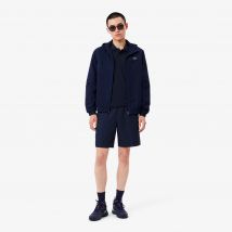 Lacoste - Short Sport léger taffetas diamanté - Couleur : Bleu Nuit