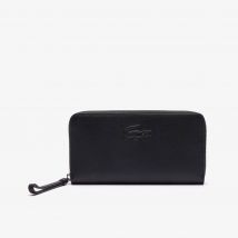 Lacoste - Portefeuille City Court en cuir grainé - Couleur : Noir