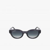 Lacoste - Lunettes L.12.12 Trim ovales - Couleur : Gris