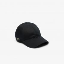 Lacoste - Casquette twill de coton - Couleur : Noir