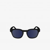 Lacoste - Lunettes Ribbon ovales acétate - Couleur : Noir Mat