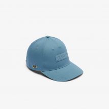 Casquette gabardine imprimé Lacoste - Couleur : Bleu