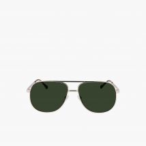 Lacoste - Lunettes Signature 101 navigateur métal - Couleur : Or