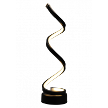 Lampe de Table Spiral Noir