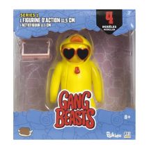 Gang Beasts - 1 Figurine Articulée de 11,5 cm - Lote 4 - Figuras de Colección - Videojuegos - Lansay - Nuevo