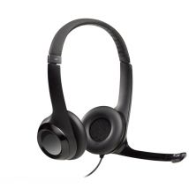 Logitech H390 USB Computer Headset Son numérique amélioré et commandes intégrées