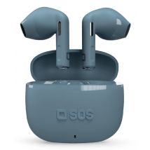 SBS Go Pods Casque True Wireless Stereo (TWS) Ecouteurs Appels/Musique USB Type-C Bluetooth Vert, Couleur essence