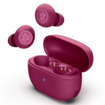 Cuffie wireless JLab Go Pop ANC – Bluetooth TWS – Chiamate/Musica – Fucsia - Nuovo