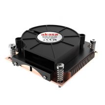 Akasa AK-CC7401BP01 sistema de refrigeración para ordenador Procesador Refrigerador de aire 7,5 cm Negro 1 pieza(s) - Nuevo