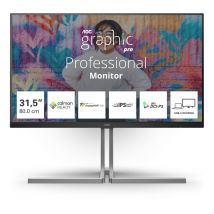 AOC U32U3CV écran plat de PC 80 cm (31.5 ) 3840 x 2160 pixels 4K Ultra HD LCD Noir