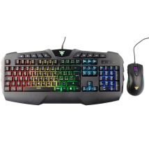 itek T20 clavier Souris incluse Gaming USB Italien Noir