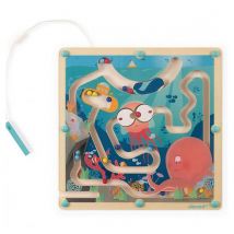 Jeu Labyrinthe à Billes Océan - Développez la Motricité Fine des Enfants