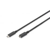 Digitus Cable alargador USB Type-C, Type-C - C - Nuevo