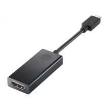 HP USB-C to HDMI Adapter adaptateur graphique USB Noir