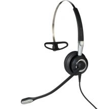 Jabra Biz 2400 II USB Mono BT MS Auricular con cable e inalámbrico Minerve, ganchos para la oreja, diadema Oficina/Centro de llamadas Bluetooth Negro,