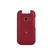 Doro 6060 blister Red/White 7,11 cm (2.8 ) 124 g Rouge, Blanc Téléphone numérique