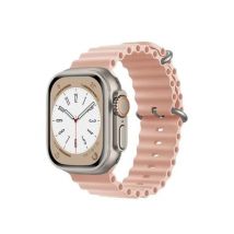 Bracelet silicone Riff Ocean pour Apple iWatch série 38 / 40 / 41 mm Sable rose