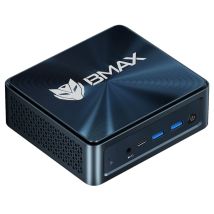 BMAX B9 Plus Mini PC, Intel Core i5-1250P 12 Core Max 4.4GHz, 24GB RAM LPDDR5 512GB SSD, DP + HDMI + Type-C Doppio Schermo 4K, Supporto HDR Dinamico, 