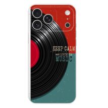 Funda de silicona - Compatible con Apple iPhone 17 Pro Max - diseño keep calm - Nuevo