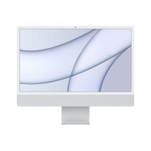 iMac 24 - Puce Apple M1 - RAM 8Go - Stockage 512Go - GPU 8 coeurs - Argent