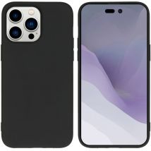 imoshion Coque Couleur pour Apple iPhone 14 Pro Max - Noir