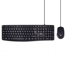 Ewent EW3005 teclado Ratón incluido Oficina USB QWERTY Italiano Negro - Nuevo