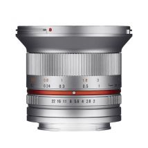 Samyang 12 mm F2.0 NCS CS SLR Obiettivo grandangolare argento - Nuovo